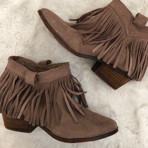 Tasseled Booties